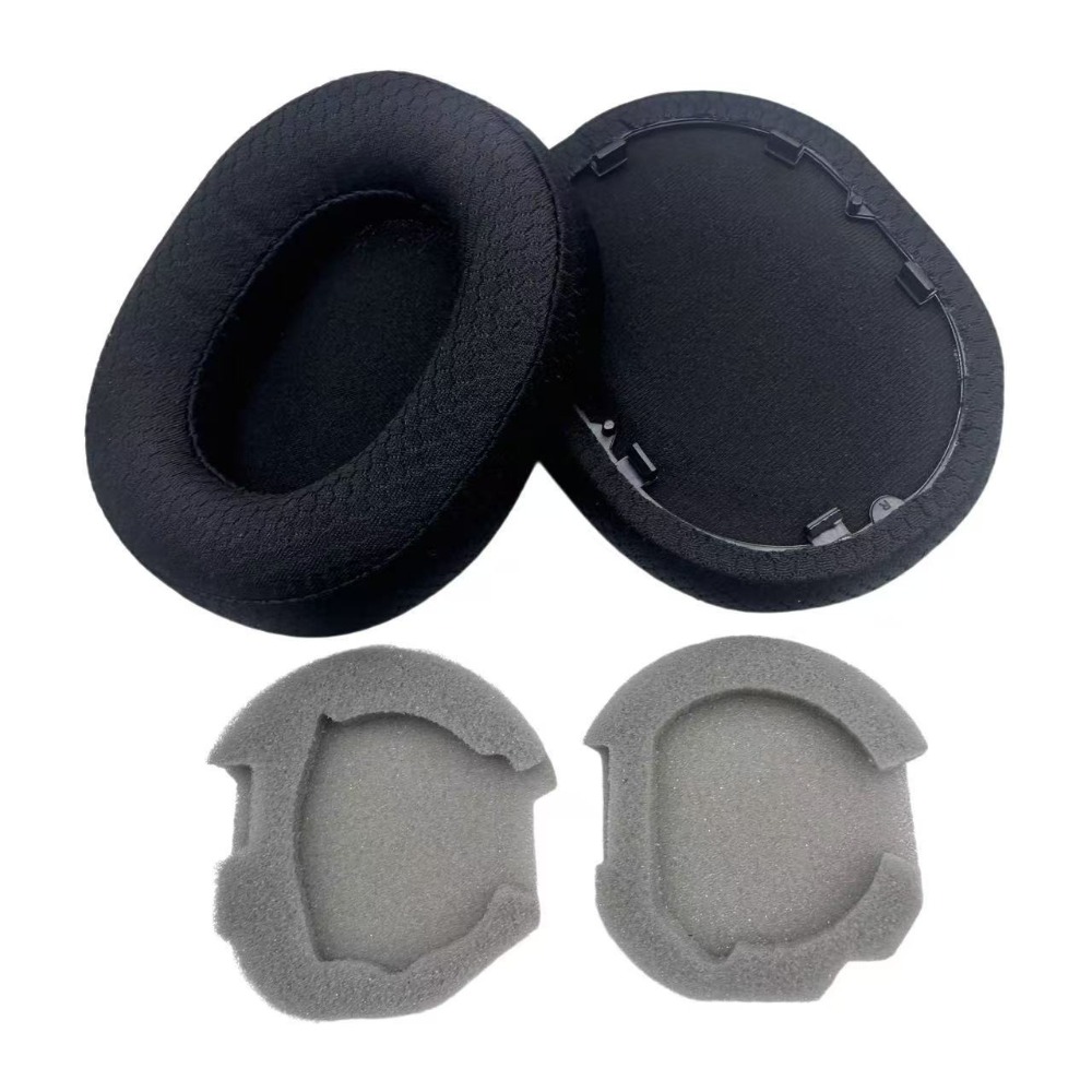 Sony Headphone Wh-1000Xm5 - ソニー WH-1000XM5 用の、新しいソフト素材を使用した交換用イヤーパッド。通気性に優れたメモリーフォーム製で、快適な装着感を実現します。