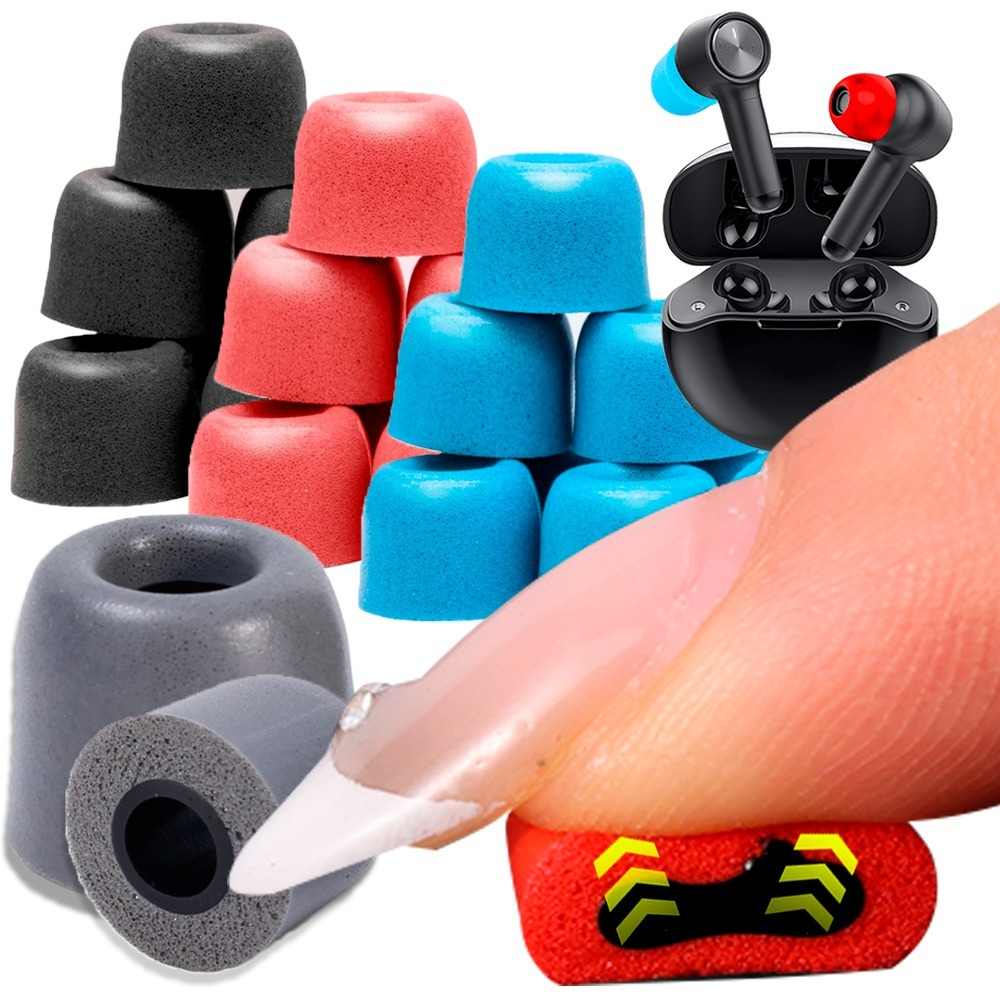 6-1 ペア S/M/L ソフトメモリーフォームイヤフォンイ - Earphone Foam Tip のレビューと価格