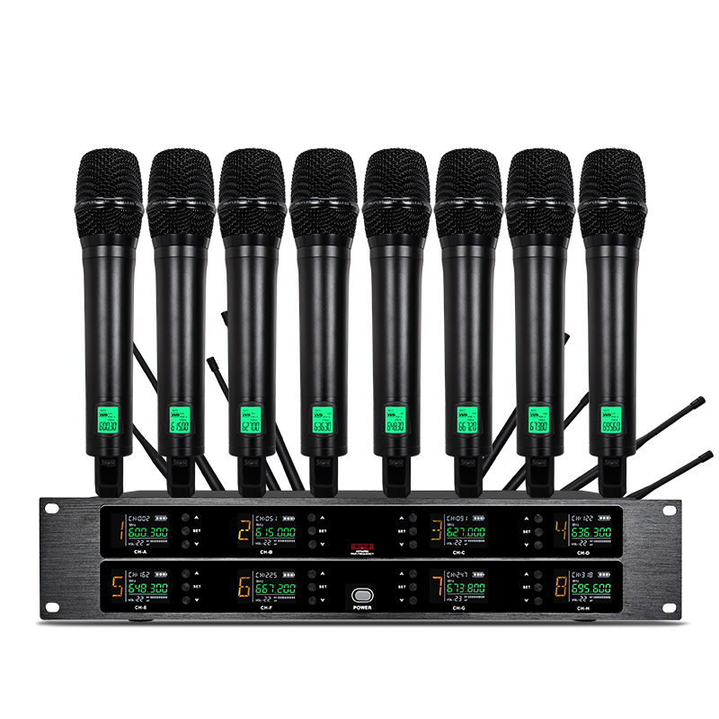 プロフェッショナルワイヤレスマイク UHF 8チャンネル ハ - Shure Mic Sm58 のレビューと価格