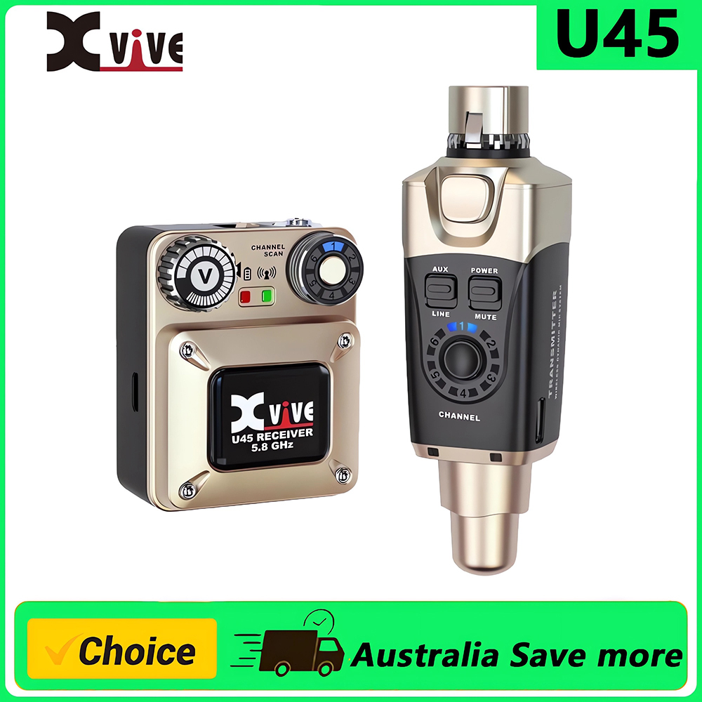 Xvive U45 ワイヤレスインイヤーモニターシステム 5 - In Ear Monitor Iem のレビューと価格