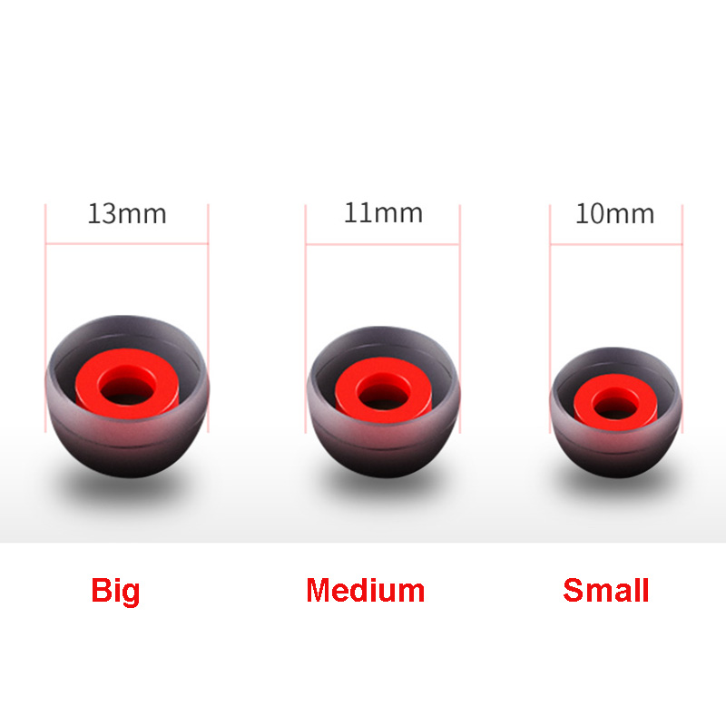 1ペア (2個) l sインイヤーチップイヤホンシリコンイヤ - Earphone Foam Tip のレビューと価格